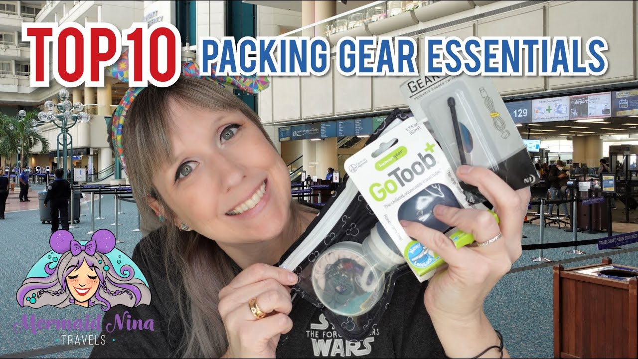 Travel Gear Essentials TOP 10 Packing Essentials Vacation YouTube