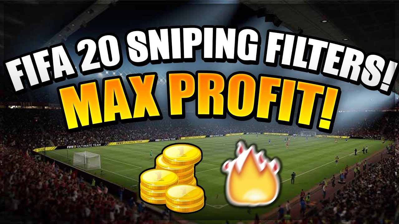 BEST FIFA 20 SNIPING FILTERS! - MAXIMIZE YOUR PROFIT WITH THESE TIPS!