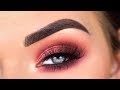 Fall Berry Smokey Eye Makeup Tutorial | Violet Voss Coral Crush Eyeshadow Palette