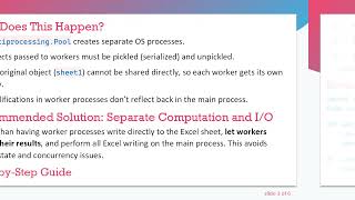 Understanding multiprocessing.Pool and Object References in Python