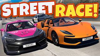This High-Speed STREET RACING Mod Is INSANE! (BeamNG Drive) screenshot 3