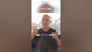 What is Manufacturing Execution System? (MES)