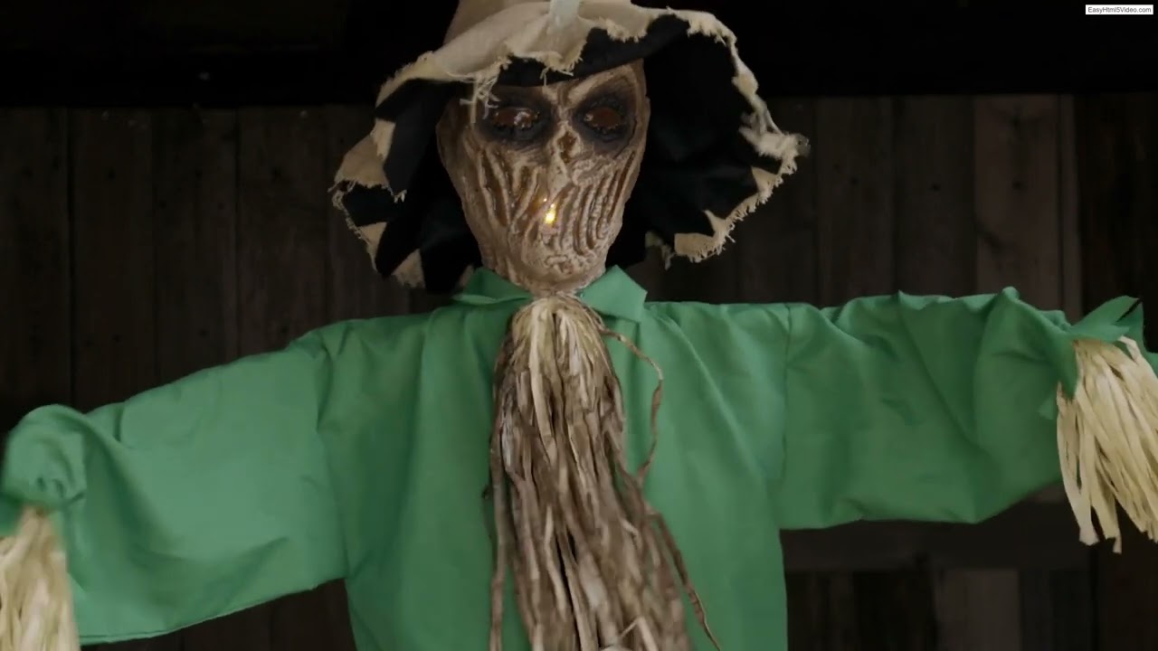 6FT HANGING LIGHTUP SCARECROW