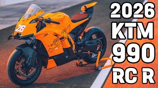 2026 KTM 990 RC R The Return of the Supersport Icon