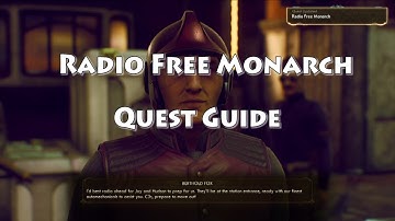 THE OUTER WORLDS Walkthrough Radio Free Monarch Gameplay