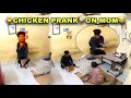 Chicken prankon mom  tamil prank  prankster surya 