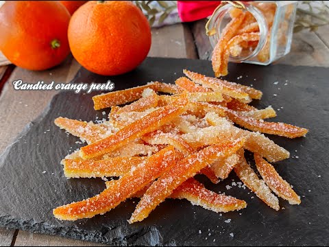 Candied orange peels, Transforming oranges into delicious treats