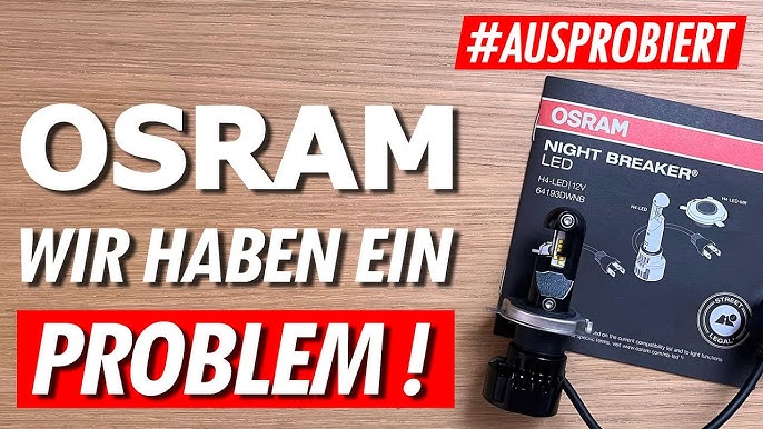 OSRAM H4 LED Night Breaker Skoda Roomster 5J mit Zulassung - Online-Shop