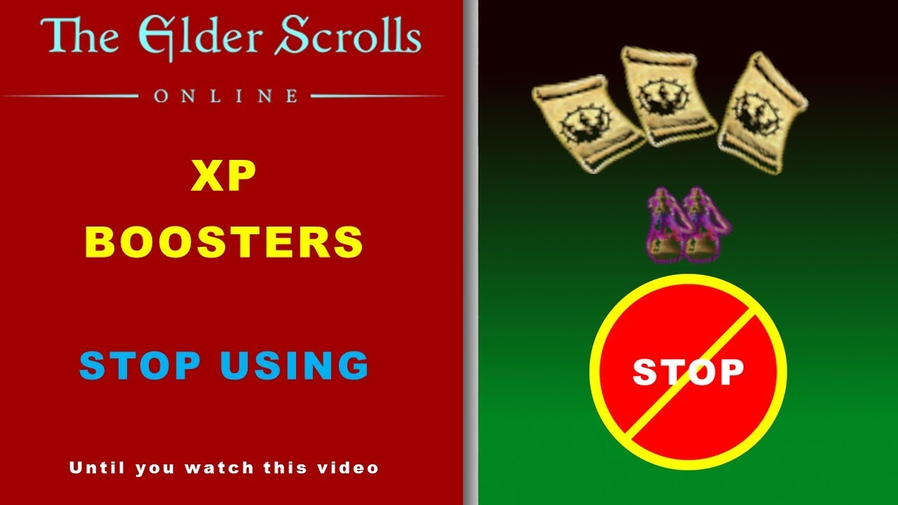 Stop Using Xp Don’t Use XP Boosters Unless you Watch This Video ! ESO (2023) - YouTube