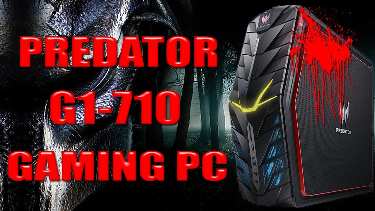 Acer Predator G1-710 Gaming PC (unboxing & 4k video rendering test) - YouTube