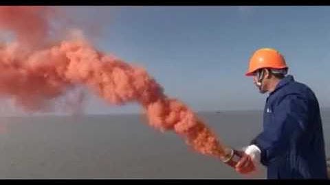 Operation of Buoyant smoke signal