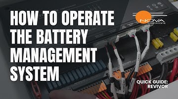 How to Operate Your Battery Management System - Revivor