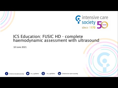 ICS Education: FUSIC HD - complete haemodynamic assessment with ultrasound