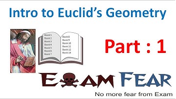 Maths Intro to Euclid Geometry part 1 (Introduction) CBSE class 9 Mathematics IX
