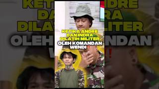 Latihan militer oleh komandan wendi‼️ #wendicagur #indrafrimawan #andretaulany