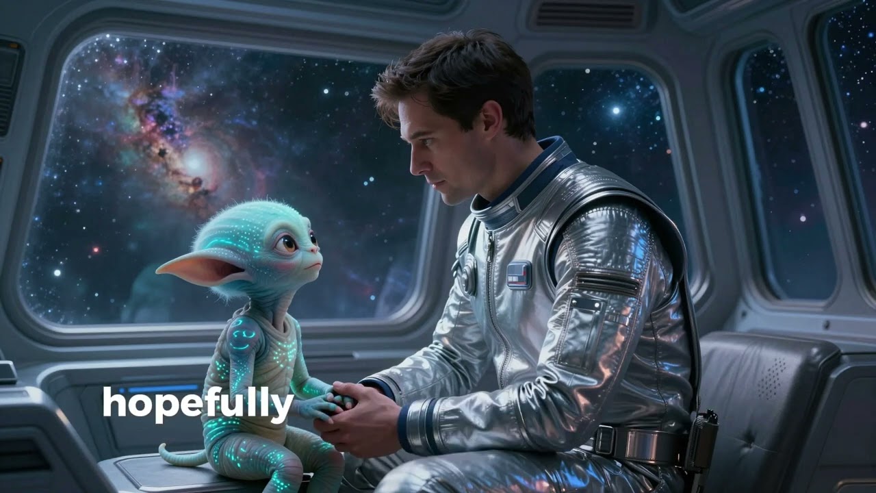She Was Just a Tiny Alien Child—Until She Looked at Me and Said, “You’re My Father”