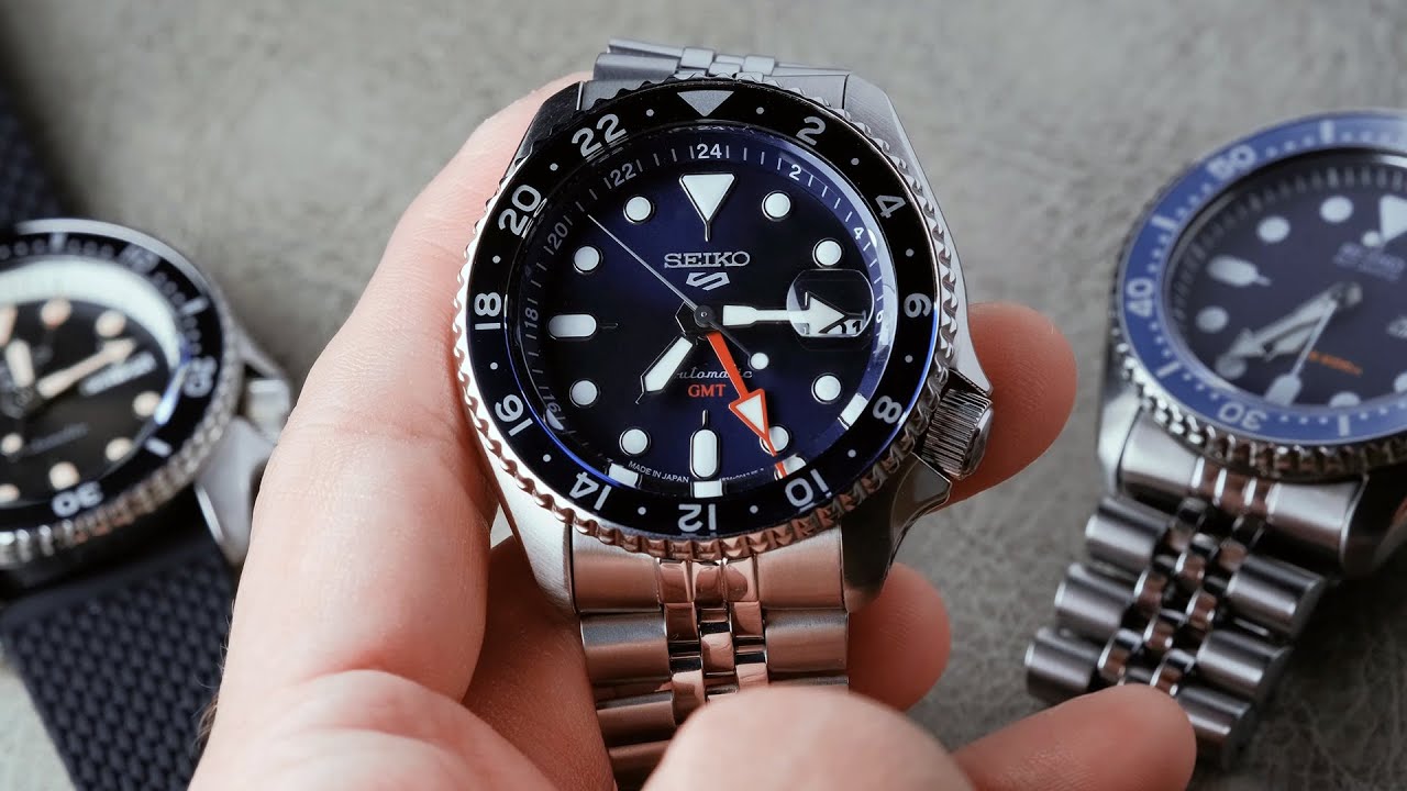 This Seiko 5 GMT is a GAME CHANGER - SSK003 Review - YouTube