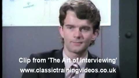 The Art of Interviewing - Clip from the DVD