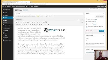 Removing comments section from Wordpress Page.