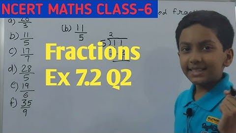 Q2 Ex 7.2 Fractions Chapter7 NCERT Maths Class 6th | NCERT Solutions | Unlock Your Learning |