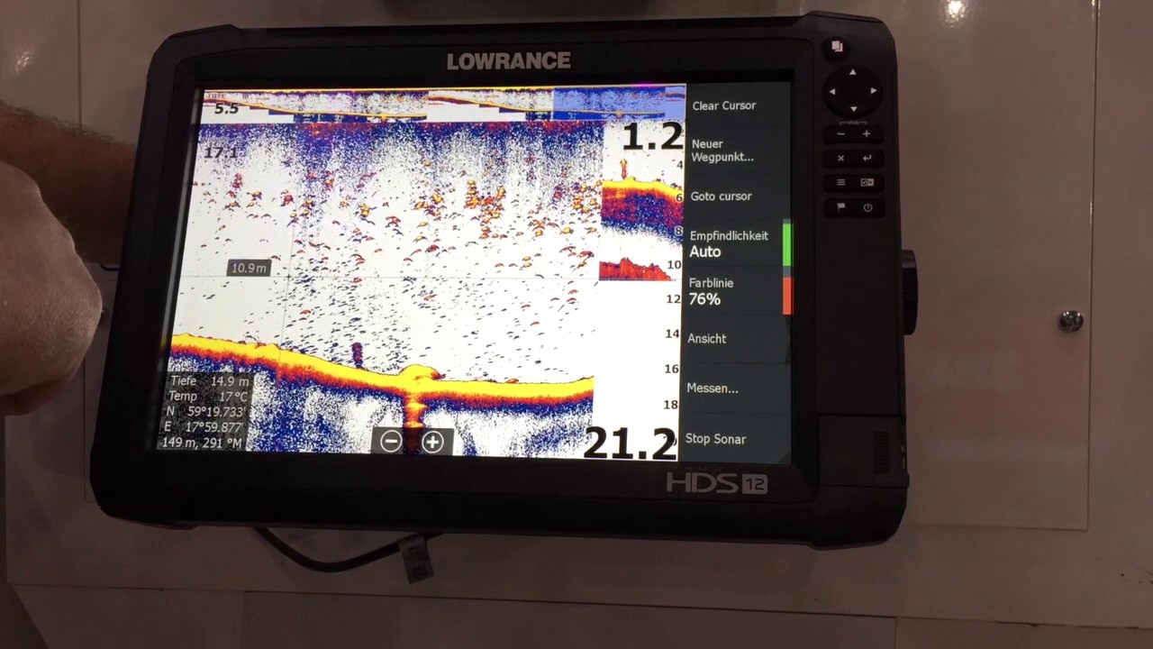 LOWRANCE HDS-12 Carbon at the BOOT 2017 - YouTube LOWRANCE HDS-12 Carbon at the BOOT 2017 - YouTube
