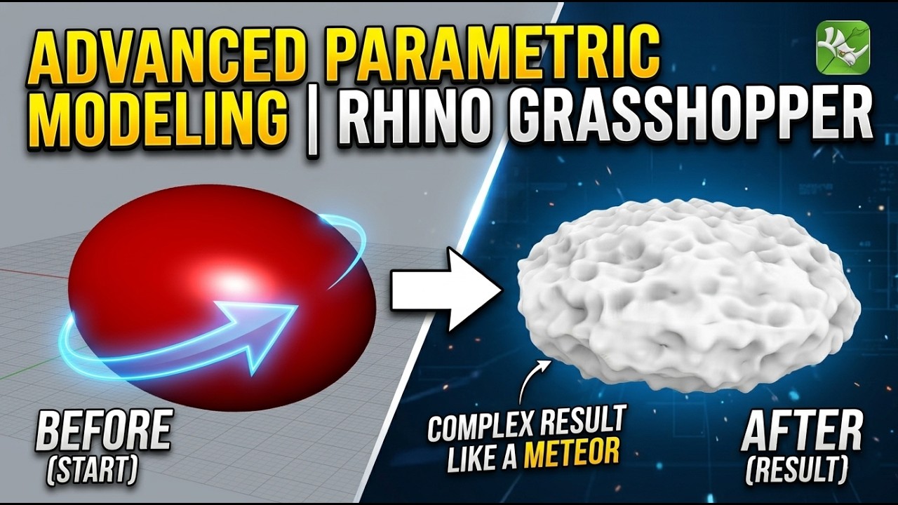 Advanced Parametric Modeling Tutorial | Rhino Grasshopper - YouTube
