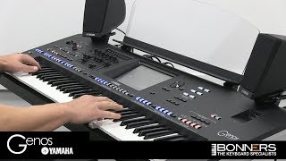Video thumbnail of "Yamaha Genos Quick Demo In The Style Of Glenn Miller"