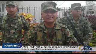 EL EJÉRCITO NACIONAL CAPTURA A CINCO SUJETOS EN FLAGRANCIA CON MUNICIONES Y ACCESORIOS DE ARMAS DE F