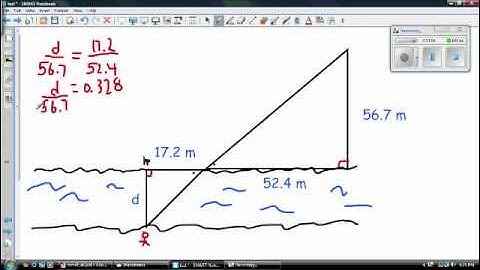 What makes Triangles Similar? With River Problem