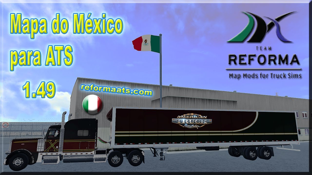 Rodando pelo Mexico no ATS