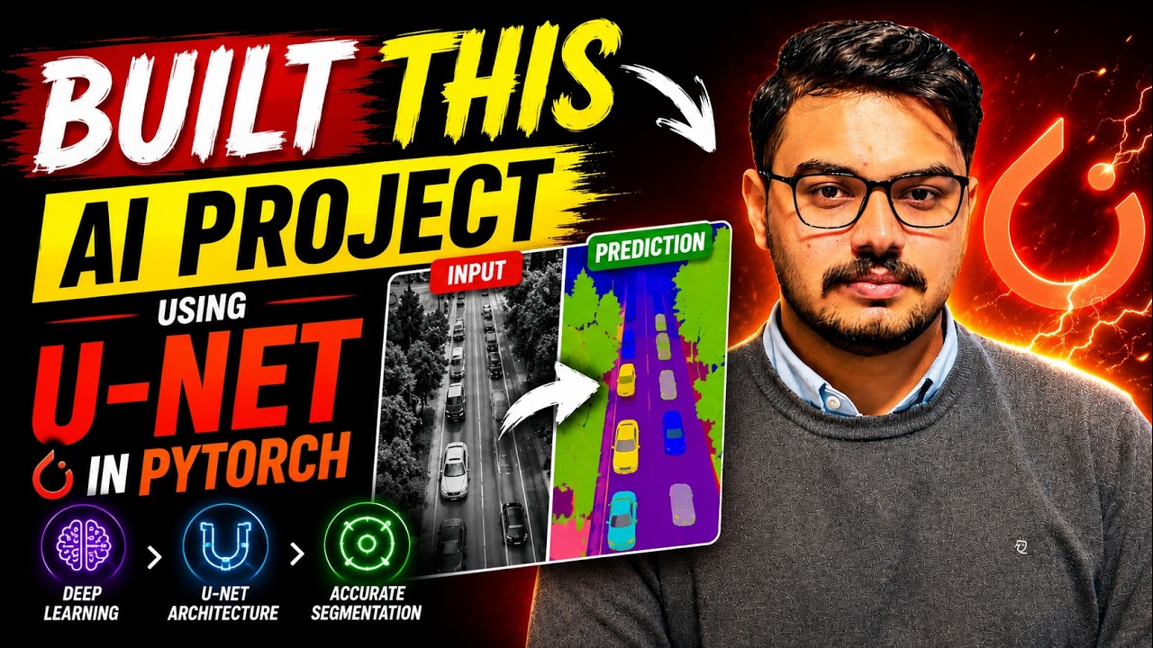 I Built an Image Segmentation Project using U-Net in PyTorch - YouTube
