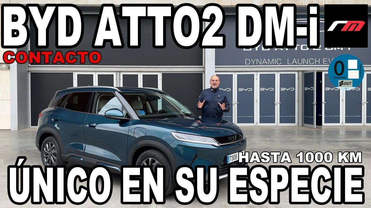 BYD ATTO2 DM-i | SUV-B PHEV | CONTACTO |revistadelmotor.es