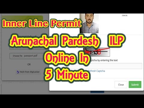 Get Arunachal Pardesh ILP Online in 5 Minute | Inner Line Permit