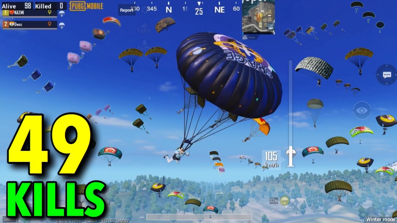 ⁣NEW WORLD RECORD!!! | 49 KILLS PUBG MOBILE