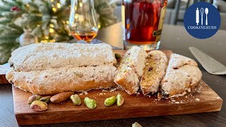 Christmas Stollen with Marzipan by CookingBush