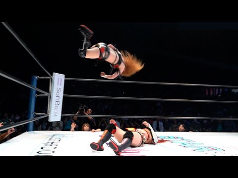 【スターダム】鈴季すずが新技『スカイ・ツイスタープレス』で5★STAR GP 2023優勝！女子プロレス界最上級空中技の一つ！【STARDOM】