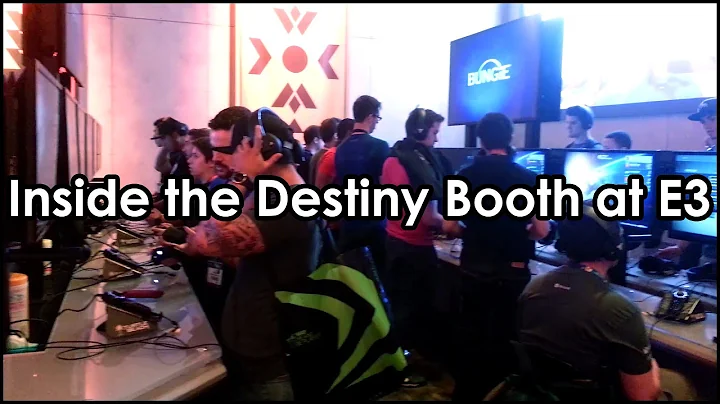 Inside the Destiny/Bungie Booth at E3 2014