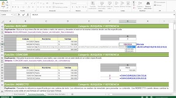 Funciones Avanzadas Búsquedas y Referencias Excel Avanzado