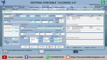 Sistema Contable en Excel "e!CONSIS 3.0" - Módulo Ventas - Parte 06