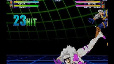 MvC2 Sabertooth Wildfang infinite