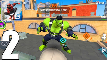 Spider Fighter 3 Gameplay Walkthrough Part 2 - (iOS, Android Gameplay)