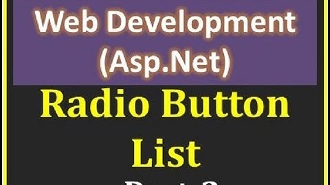 #13. Radio Button List Part 2 in Asp.Net | #LitsbrosTutorial #aspnet #programing_tutorial