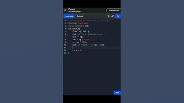 C++ Convert Kilogram (kg) to Pound (lbs) and Gram (g)