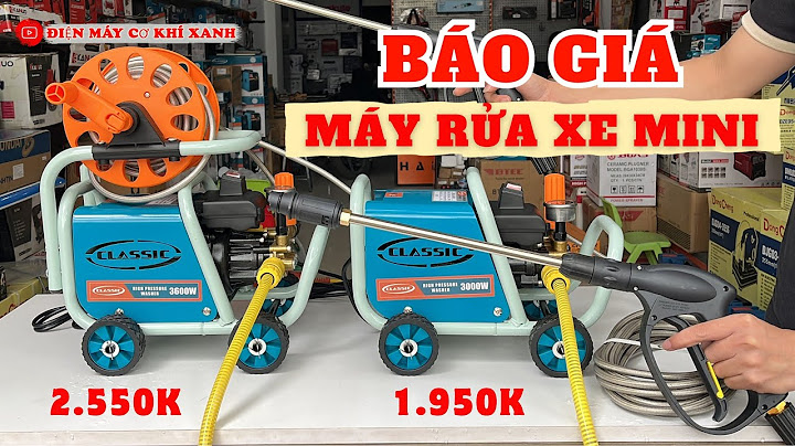 Đánh giá máy phun áp lực rửa xe muler m0699