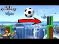 Super Smash Bros. Ultimate - Who Can Knock the Soccer Ball Over the Longest Pit?