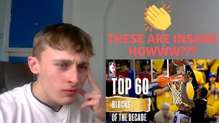 British Soccer fan reacts to Basketball - Top 60 Blocks of the Decade