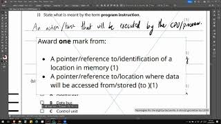 IGCSE Edexcel Computer Science - 2022 - Paper 1 - Part 1
