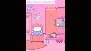 Pink Room Makeover 💕 Toca Boca Fun Video Game App screenshot 5