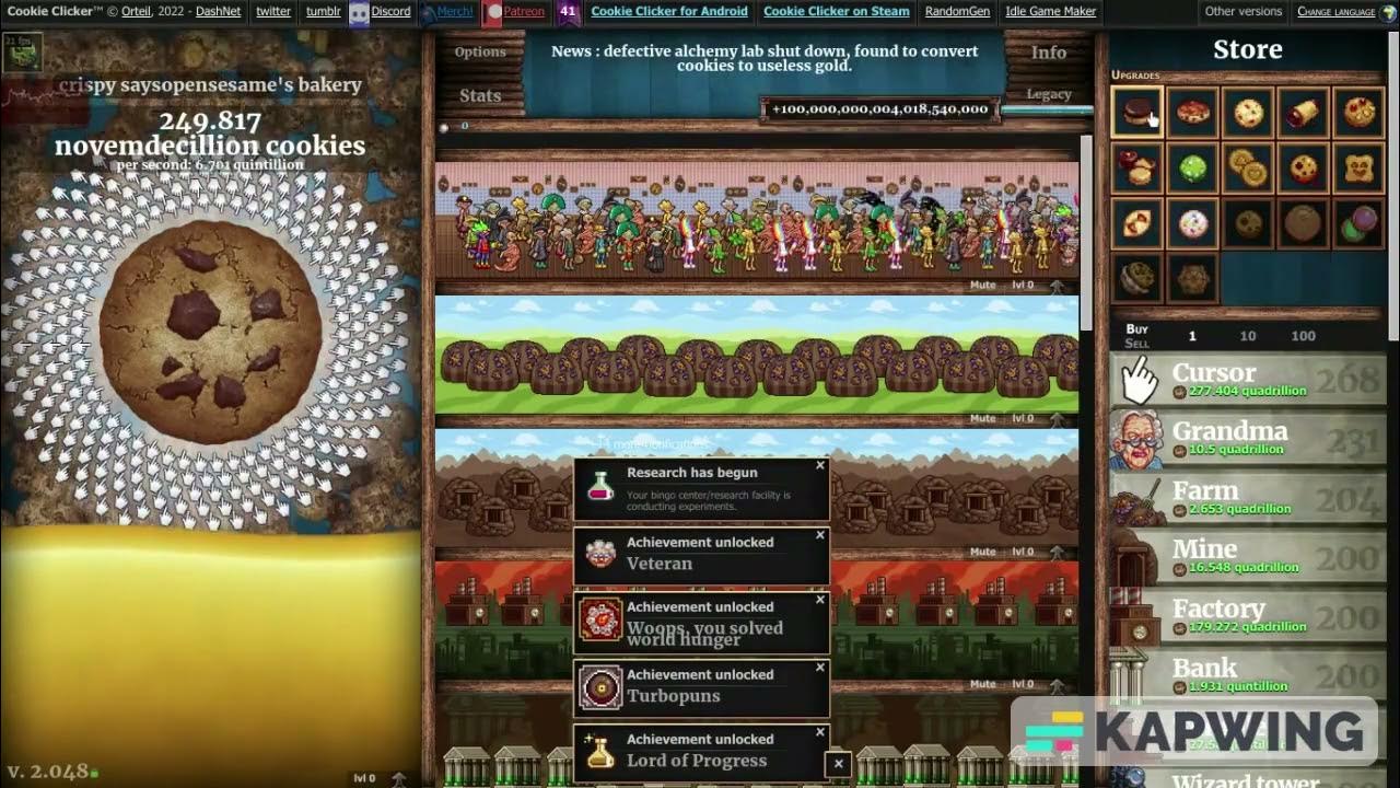 Cookie Clicker Dev Tool YouTube