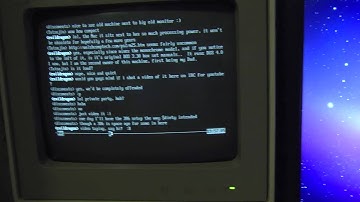 IBM Model 25 Meets IRC